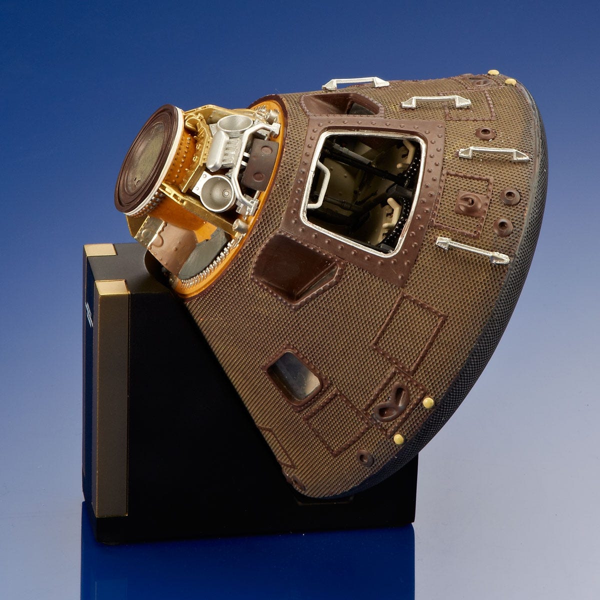 Apollo 11 Capsule Display Model from Sporty's Wright Bros Collection