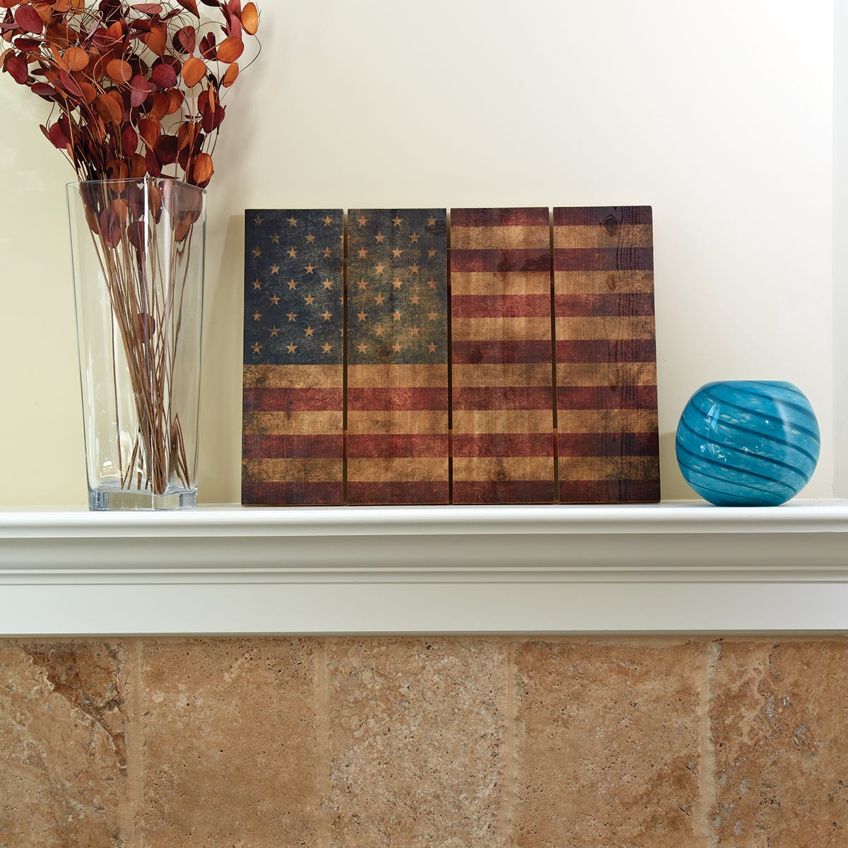 Wood American Flag Wall Art wooden american flag wall art (33” x 24”) - from sporty's tool shop Wood American Flag Wall Art wooden american flag wall art (33” x 24”) - from sporty's tool shop