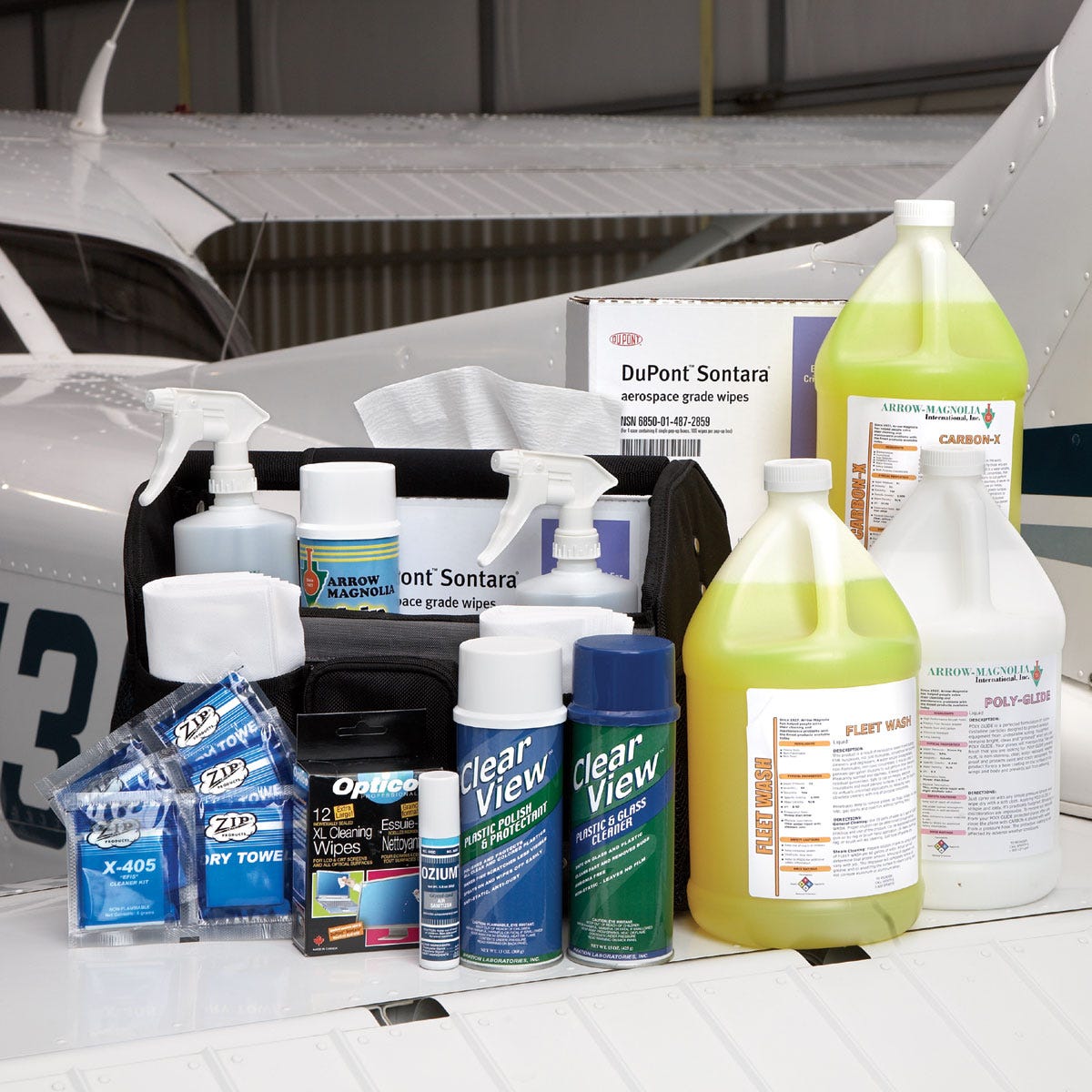 Complete Aircraft Cleaning Kit from Sporty's Pilot Shop