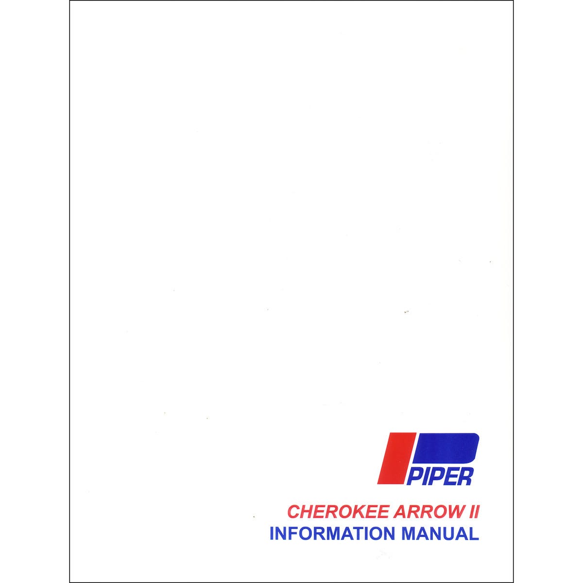 piper cherokee arrow ii airplane information manual from sportys piper arrow performance charts