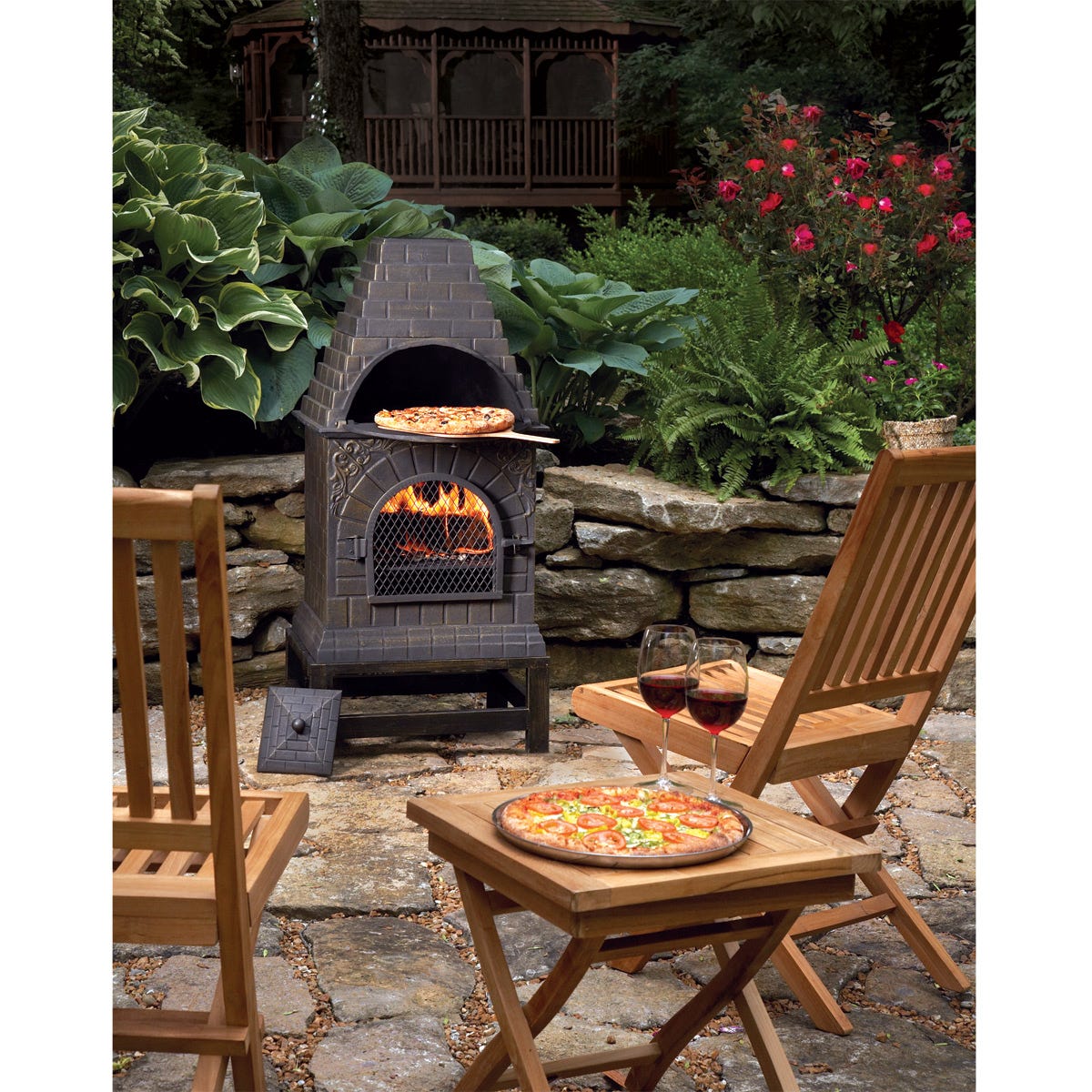 3-in-1 Outdoor Pizza Oven - from Sportys Preferred Living