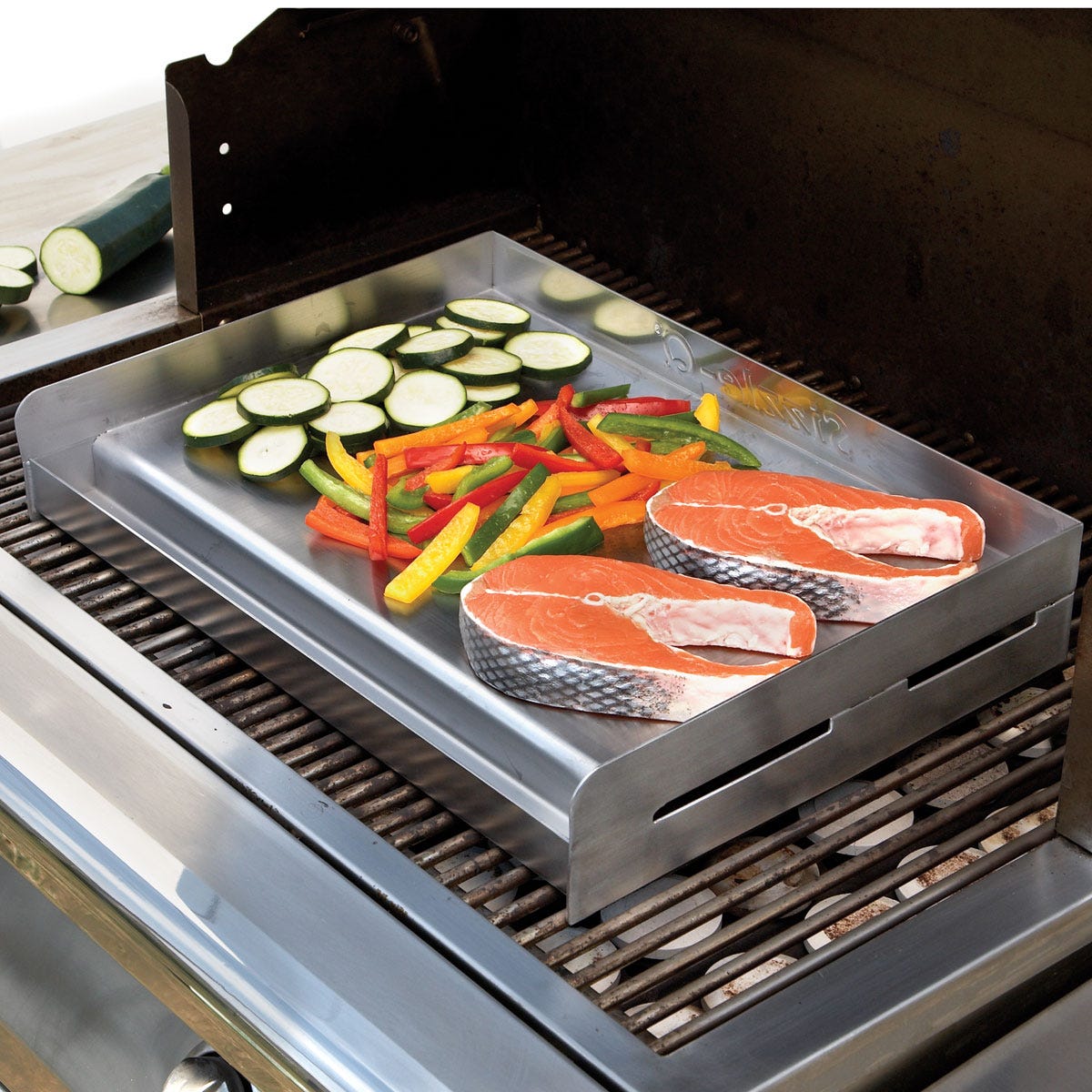 Sizzle Q Stainless Steel Griddle