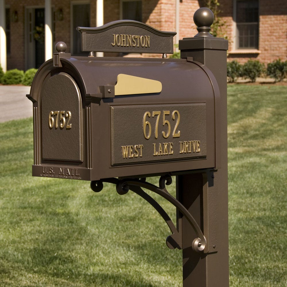Estate Mailbox Topper (for Estate Mailbox) from Sporty's Pilot Shop