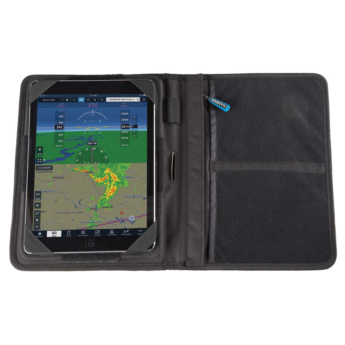 Flight Gear HP iPad Kneeboard Flight Bags, Kneeboards from Sporty's