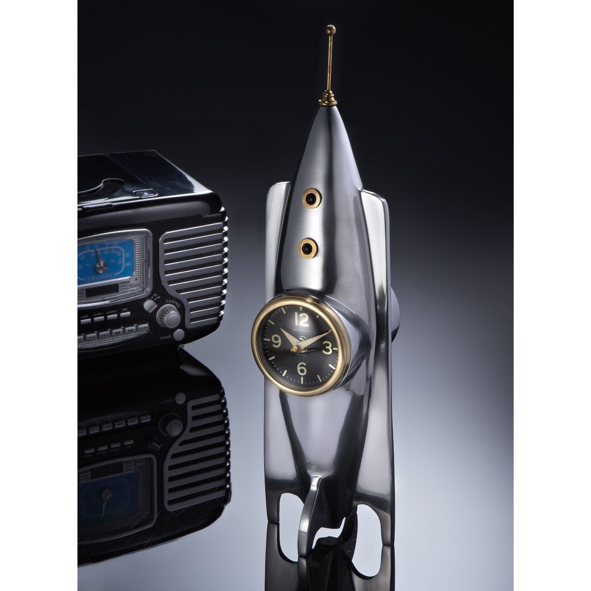 1950s Rocket Clock from Sporty's Wright Bros Collection