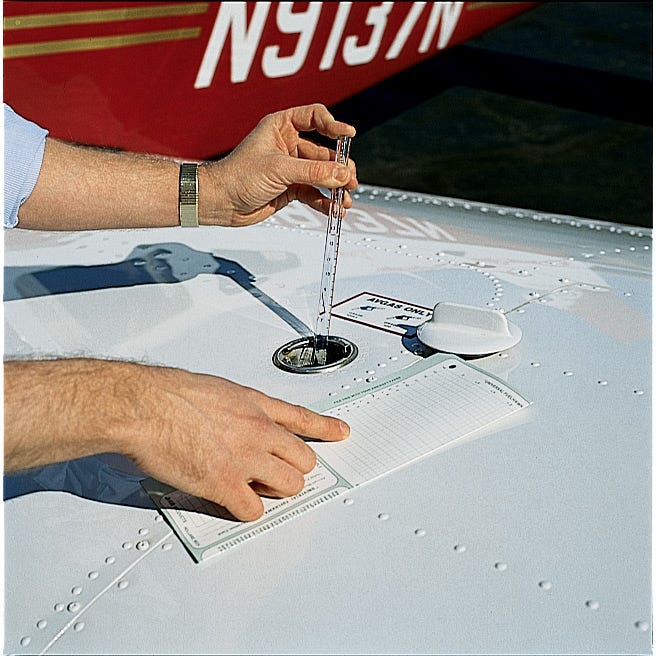 Fuel Gauge (for New Cessna 172 Skyhawk) from Sporty's Pilot Shop