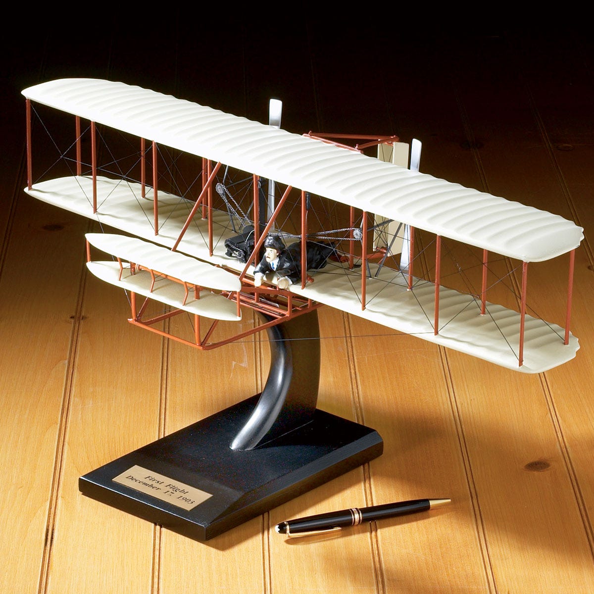 wright flyer model from sportys pilot shop wright flyer airspeed