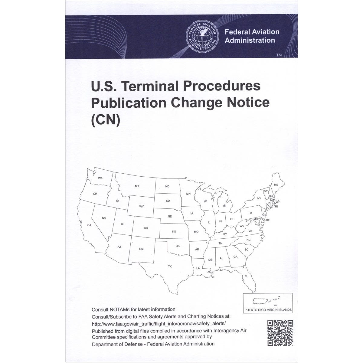 Terminal Procedures Publications Change Notice from Sporty's Pilot Shop