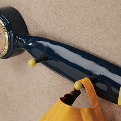 Propeller Coat Rack Propeller Clock And Coat Rack from Sporty's Pilot Shop 5 Propeller Coat Rack Propeller Clock And Coat Rack from Sporty's Pilot Shop 5