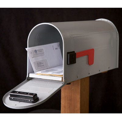 Mailbox light sensor