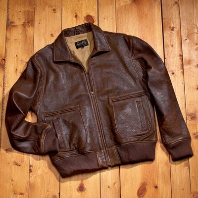 Leather B-2 Bomber Jacket | Flight Jackets | Apparel and ...
