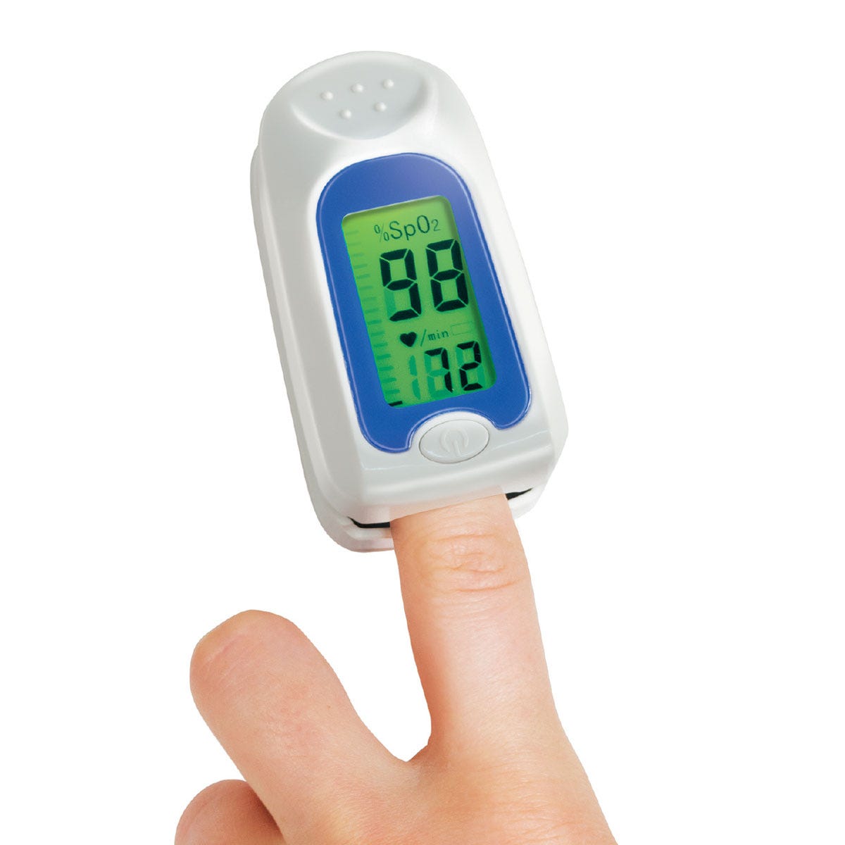 Color Coded Pulse Oximeter from Sporty's Pilot Shop