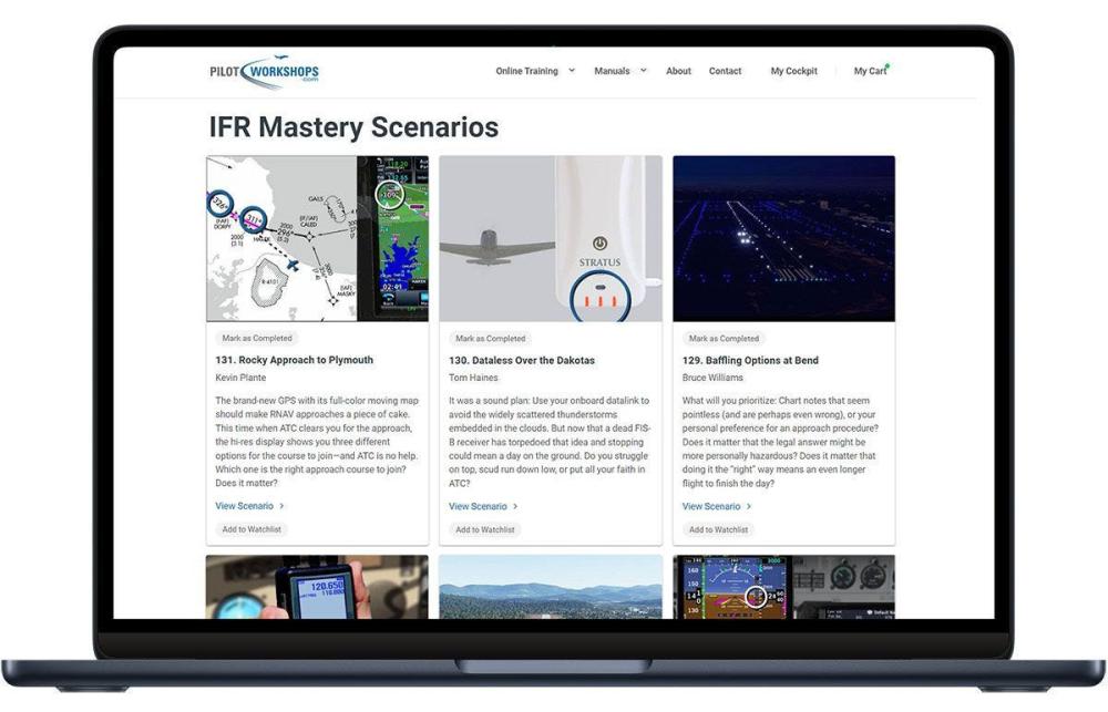 PilotWorkshops IFR Mastery