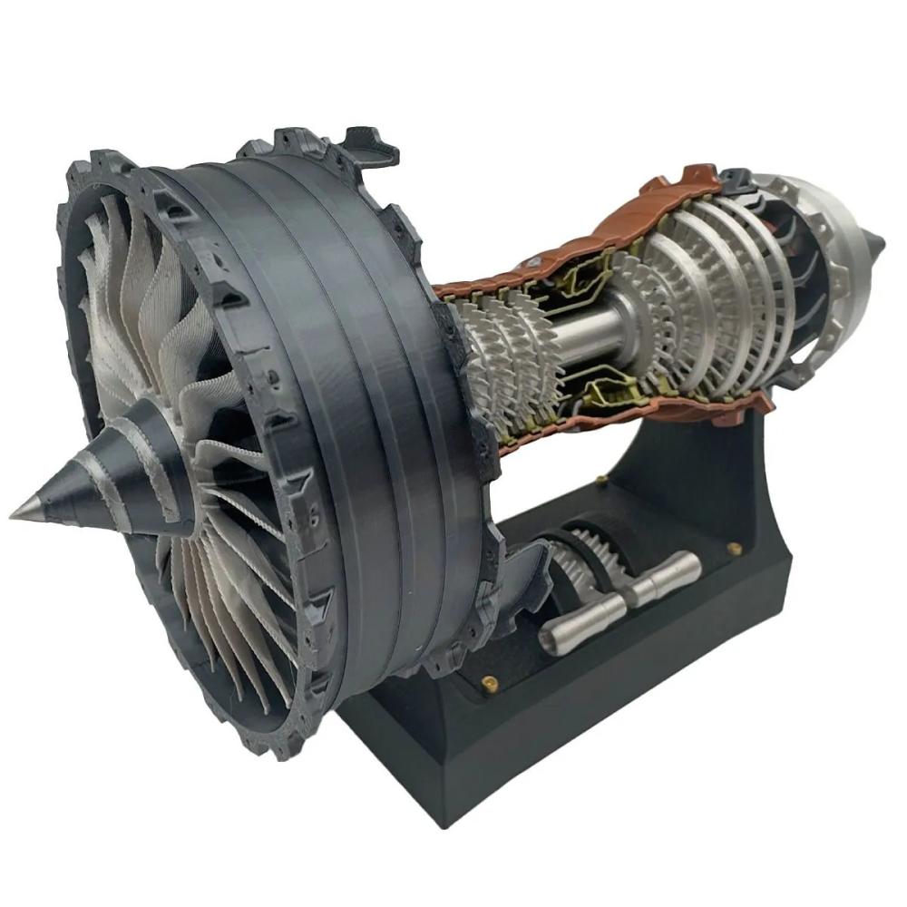 Bring Jet Engine Power Right to Your Desk with Sporty’s Line of Motorized Turbofan Engine Displays