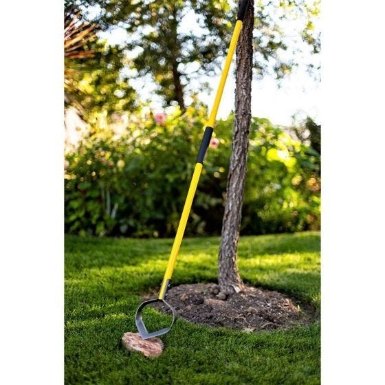 long handled garden weeder