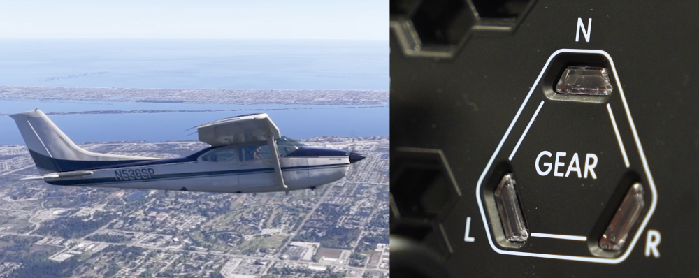 Honeycomb Sierra TPM - Gear Retracted