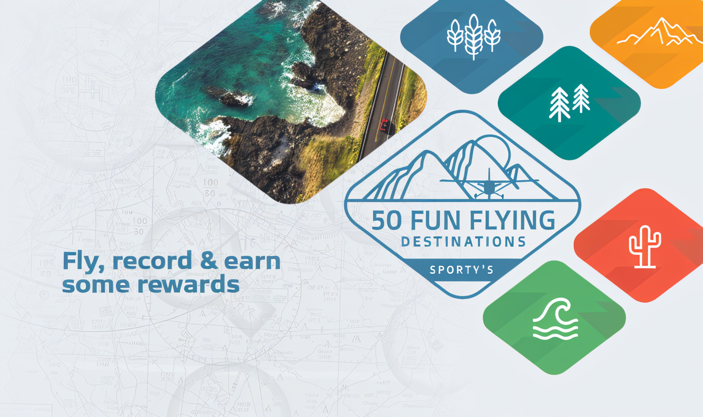 Banner image of 50 Fun Flying Destination
