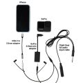 Flight Gear GA Audio Input Cable with GoPro and Type C Adapter