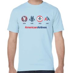 American Airlines 4-Logo T-Shirt    