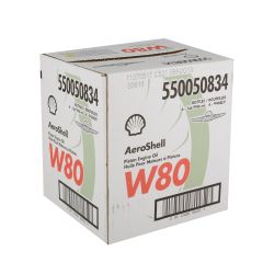Aeroshell W80 Aviation Oil (case of 6)