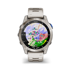 Garmin D2 Mach 1 Smartwatch (Titanium Band)