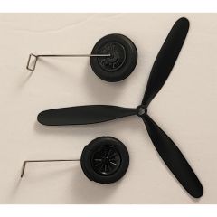 Spare Propellers and Landing Gear