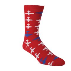 B-17 Bomber Escort Socks 