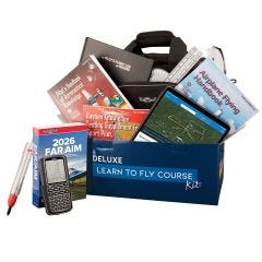 everything included with the Deluxe Learn to Fly Course 