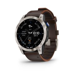 Garmin D2 Mach 1 Smartwatch (Leather Band)