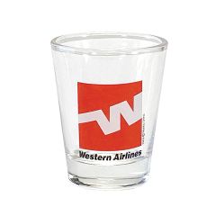shot glass on white