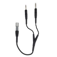 Lightspeed 6-Pin (LEMO) to GA Plug Adaptor	