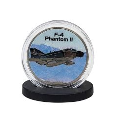 F-4 Phantom II JFK Half Dollar Colorized Coin