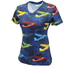 High Wing Ladies V-Neck Shirt