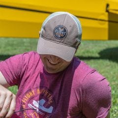 Flight Outfitters Brown Trucker Hat