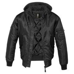 ジャケット・アウター 90s USA B-15 flight jacket black vintage 1989w.jpg