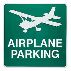 Custom Airport Signs (Green - 24 inch x 24 inch )