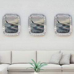 picture frames on the wall 