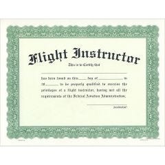 Flight Instructor Certificate