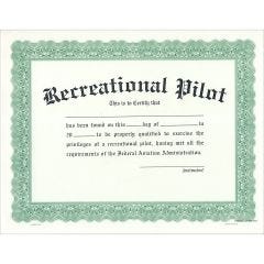 Recreational Pilot Certificate
