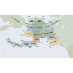 Complete set of 15 Alaskan Sectional Charts