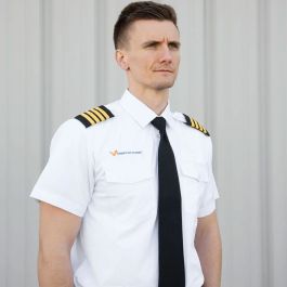 pilot dress shirt Men's Pilot Shirt - Silver Label - Men's - White