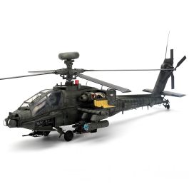 AH64 LONGBOW APACHE リアルモーターライズ LED仕様完成品 AH-64D Apache Longbow Die-Cast Model
