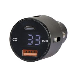 cigarette lighter carbon monoxide detector Kidde 10-Year Worry-Free Plug-In with Digital Display, 900-0280 21029626 life signal enhances your safety by letting you know when its time to replace the unit Flight Gear Carbon Monoxide Detector