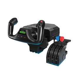 サイテック　Saitek フライト ヨーク システム Logitech G (Saitek) Flight Simulator Yoke with Throttle Quadrant
