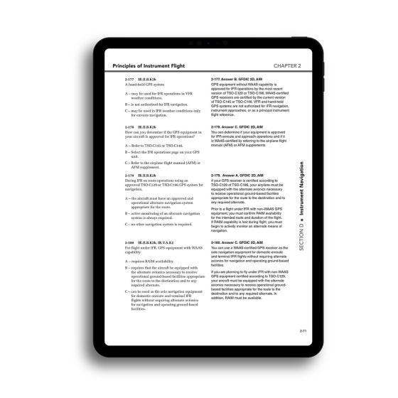 Jeppesen Instrument Rating Airman Knowledge Test Guide E-Book