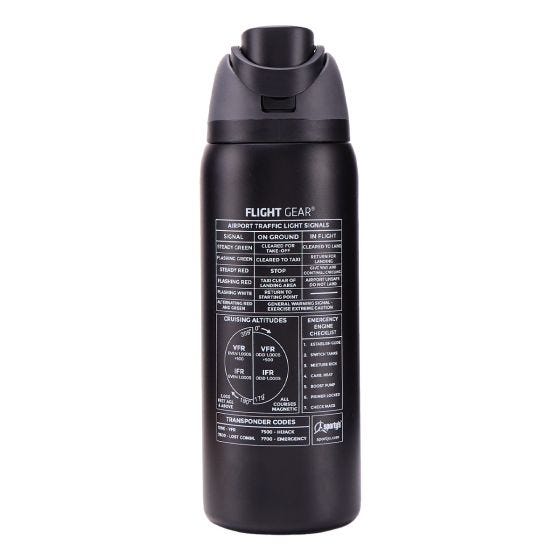Flight Gear Wingman Bottle on white