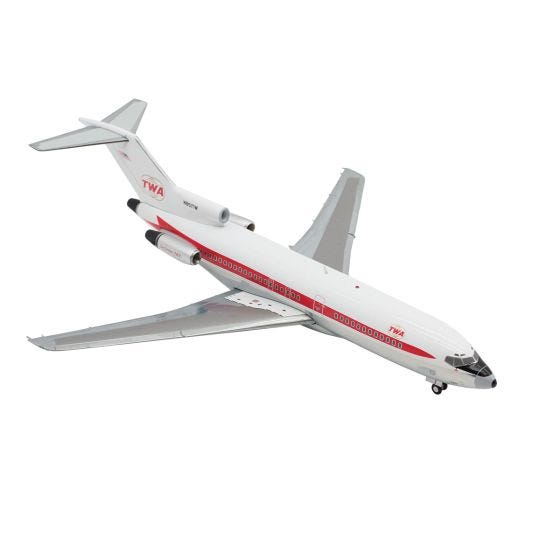 TWA Boeing 727-100 Die-Cast Model