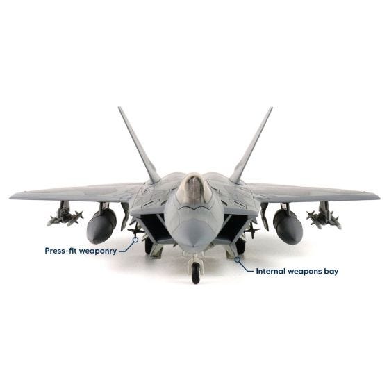 F-22 Raptor Anniversary Scheme Die-Cast Model