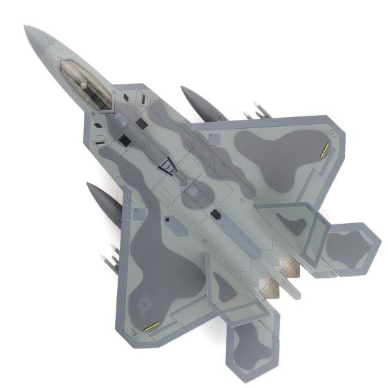 F-22 Raptor Anniversary Scheme Die-Cast Model