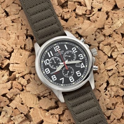 Citizen Eco-Drive Field Chronograph Watch